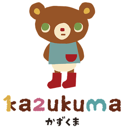 かずくま KAZUKUMA | クマでもない、人間でもない、大きな瞳の不思議な